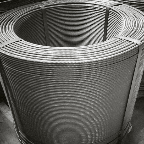 Ribbed steel coil - cold-rolled